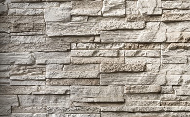 Stone wall for creating a design background