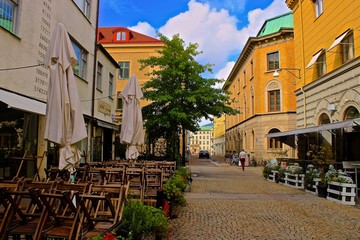 street in old town