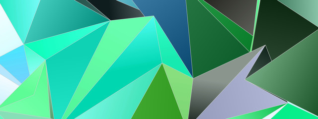 Triangular 3d, modern background