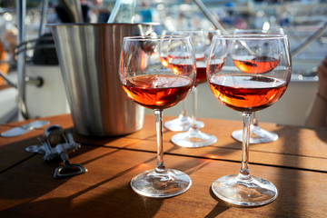 glasses of wine