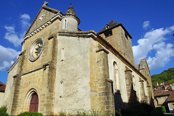 Fototapeta na wymiar église d'Autoire