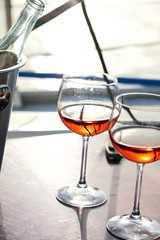 glasses of wine