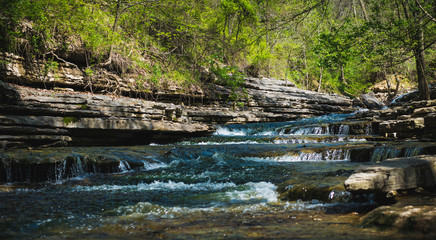 Bellavista Tanyard Creek Waterfall, NWA Arkansas
