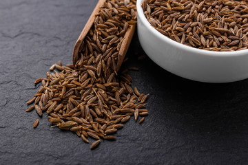 fragrant Zira on a dark stone background