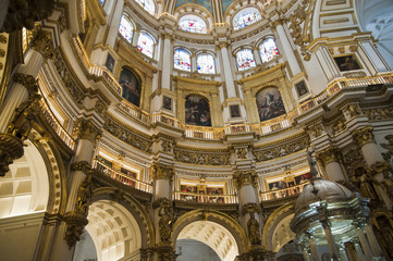 Obraz premium Kathedrale von Granada, Granada, Andalusien, Spanien