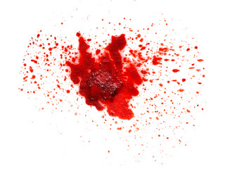 Texture of a bloody wound