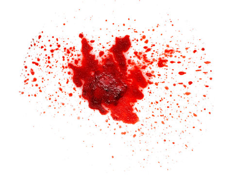 Texture of a bloody wound
