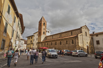 Fototapeta na wymiar Chiesa di San Sisto in Cortevecchia. Pisa