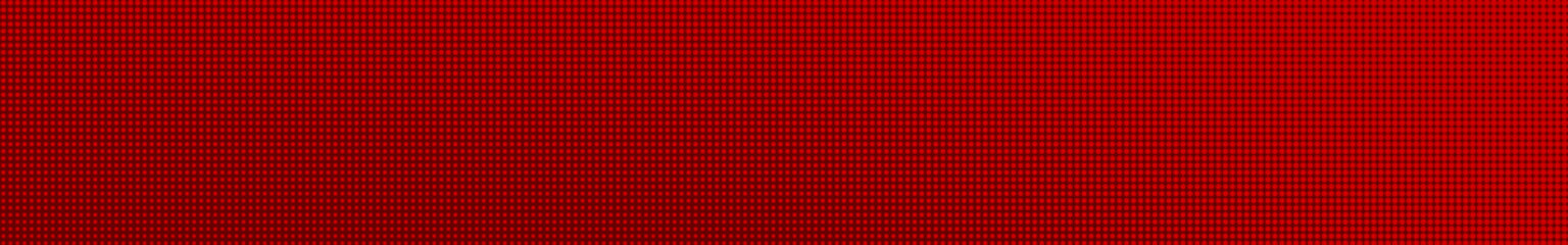 Fototapeta na wymiar Abstract halftone gradient horizontal banner in red colors