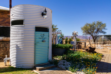 Namibia toilet resting place fun