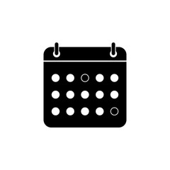 the calendar icon. Element of simple icon. Premium quality graphic design icon. Signs and symbols collection icon for websites, web design, mobile app