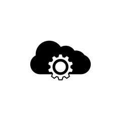 cloud adjustment icon. Element of simple icon. Premium quality graphic design icon. Signs and symbols collection icon for websites, web design, mobile app