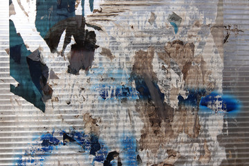 Chaotic urban industrial background