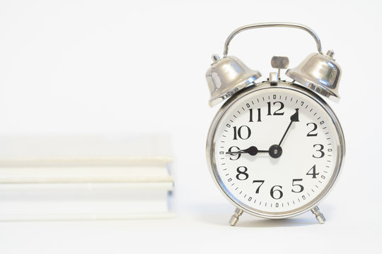 alarm clock with copy space