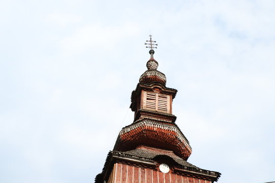 Ukraine wooden church