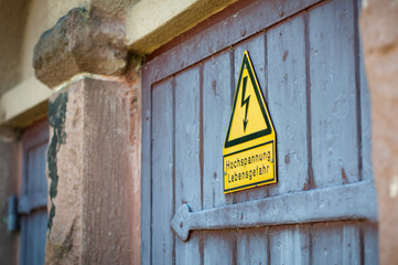 Altes Hochspannungshaus