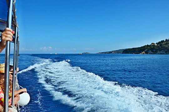 Greece,island Paxos-cruise around the island