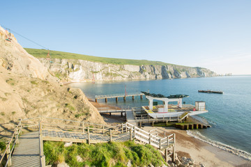 Naklejka premium The Needles / View from the stairs
