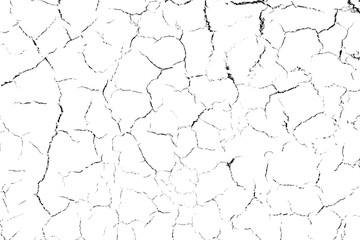 The cracks texture white and black cracked, background of white, For design and advertising
