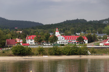 Obraz premium Whale watching in Tadoussac