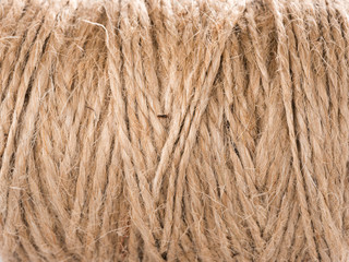 Jute twine closeup