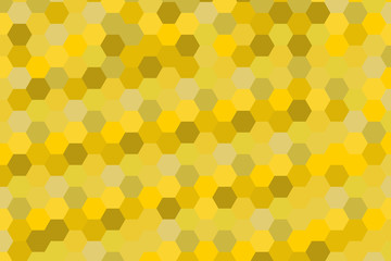 Fondo de panal amarillo.