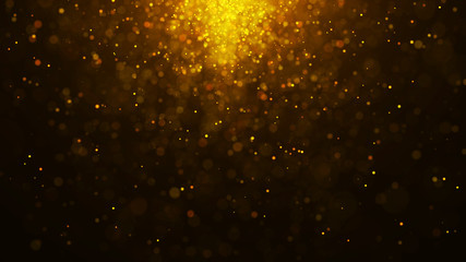 Fototapeta na wymiar Dust particles. Abstract particle background. Particle explosion. Dots background. 4k rendering.