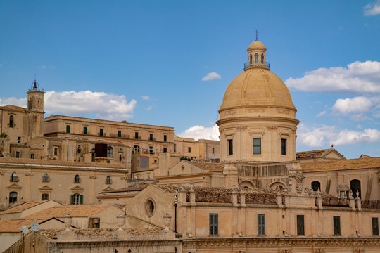 noto view top sicily