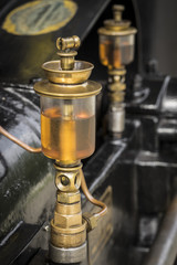 Öler einer Dampfmaschine.