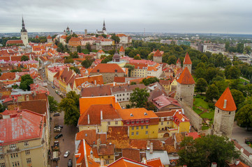 Obraz premium タリン 街並み
