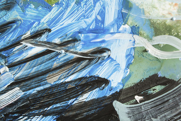 Detail of the Painting as a Background