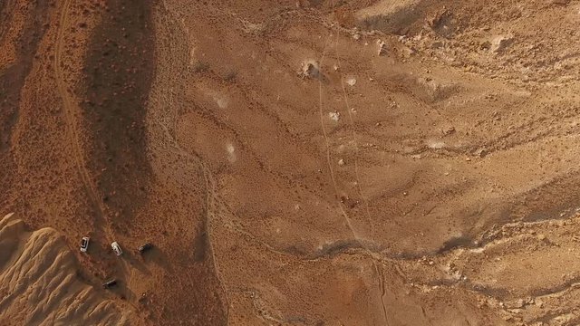 cars in the desert