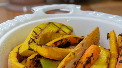 grilled pumpkin 