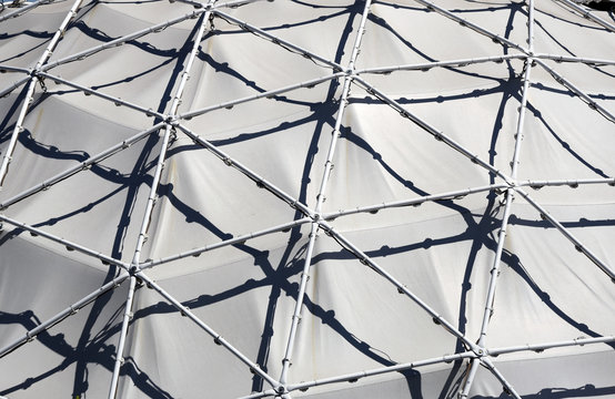Detail of geodesic dome