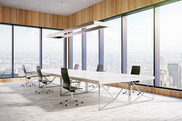Modern meeting room interior
