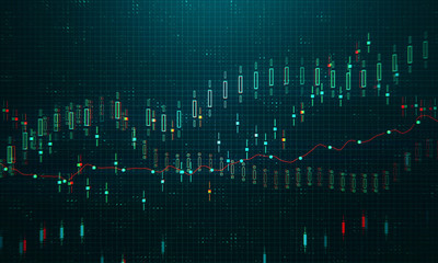 Finance and trading concept