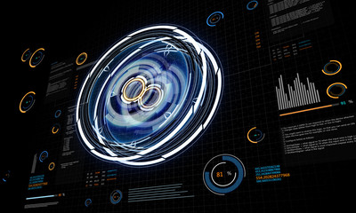 Future and communication concept