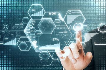 Future and finance concept