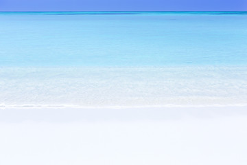 Fototapeta na wymiar Panorama of beach and sea view