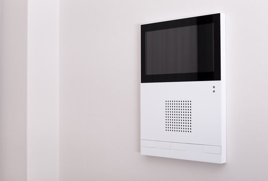 Video observation at modern house
