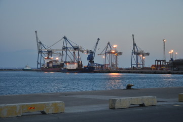 The beautiful new port Limassol in Cyprus