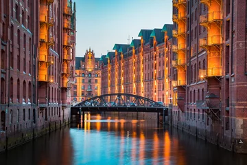 Hamburg Speicherstadt at twilight, Germany © JFL Photography