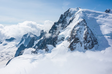 Naklejka premium Tour Monte Bianco - TMB