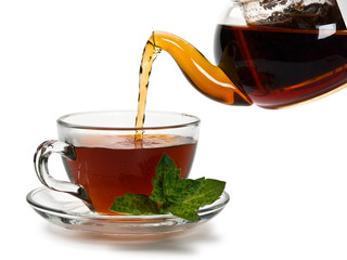 Cup filling by black tea