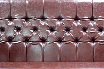 brown sofa leather as texture background