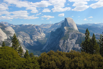 Der Half Dome im Yosemite Nationalpark Kalifornien