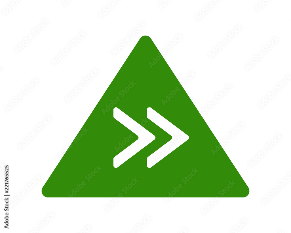 Canvas Prints right arrow direction icon logo image vector symbol
