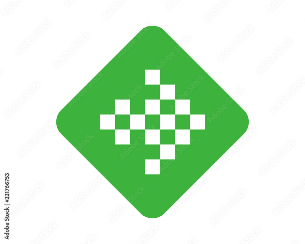Canvas Prints right direction sign icon sign symbol logo vector image direction arrow