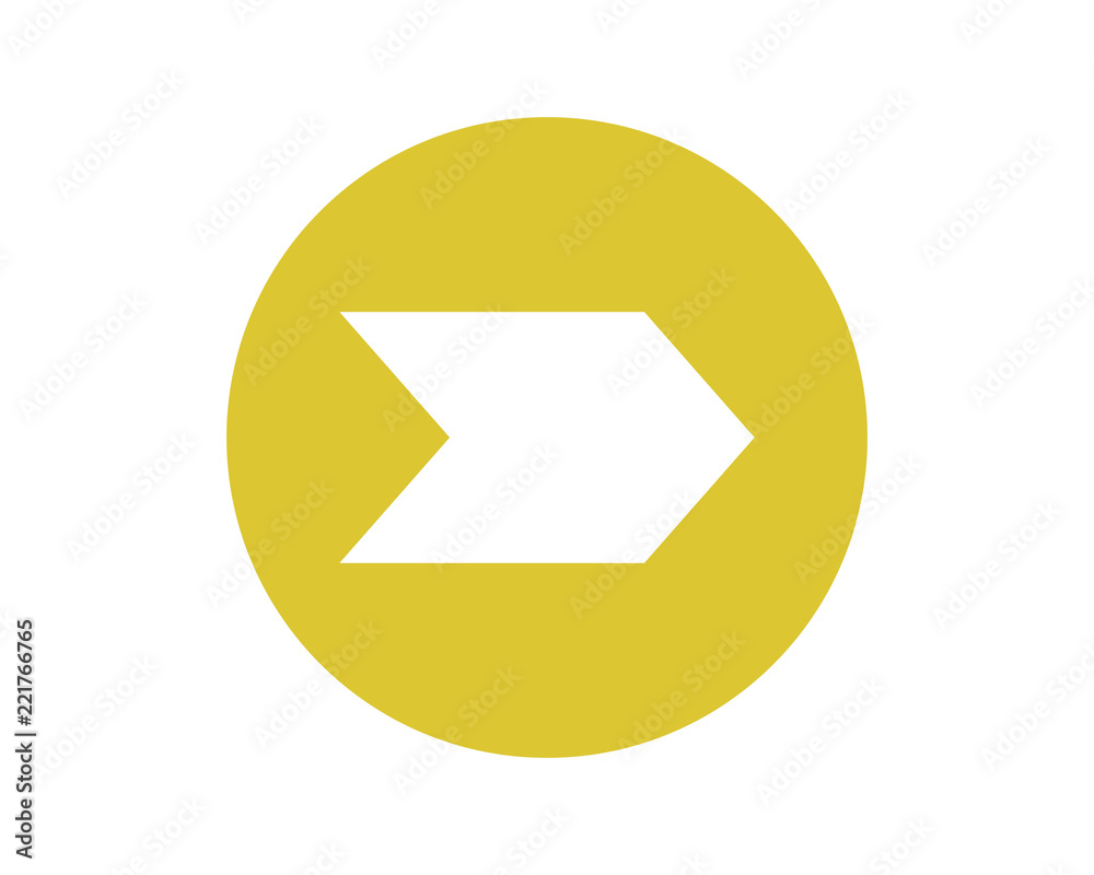 Canvas Prints right direction sign icon sign symbol logo vector image direction arrow