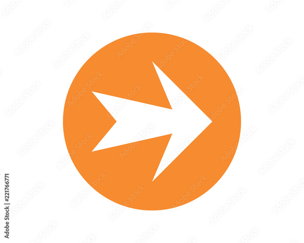 Canvas Prints right direction sign icon sign symbol logo vector image direction arrow